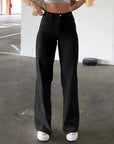 High Waist Slim Jeans Bell Bottoms